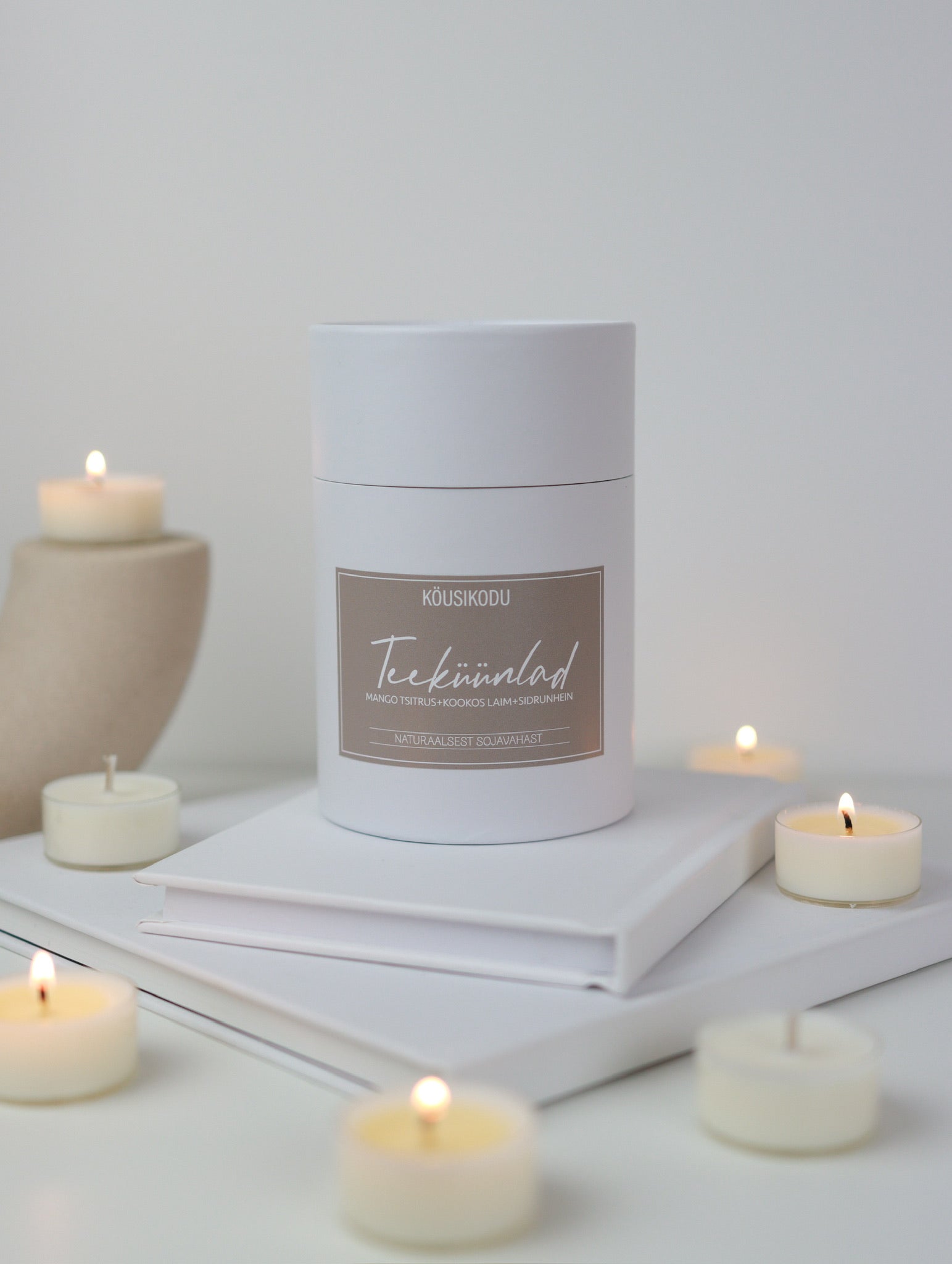 Teeküünlad Mango tsitrus+ Kookos laim+ Sidrunhein