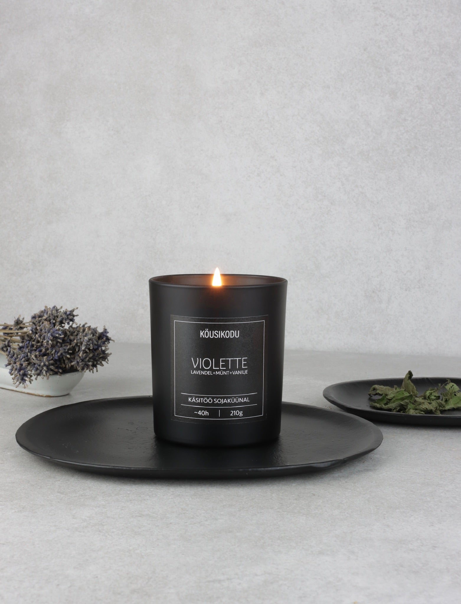 Sojaküünal Violette