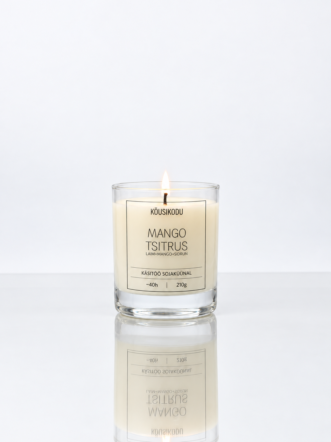 Sojaküünal Mango tsitrus