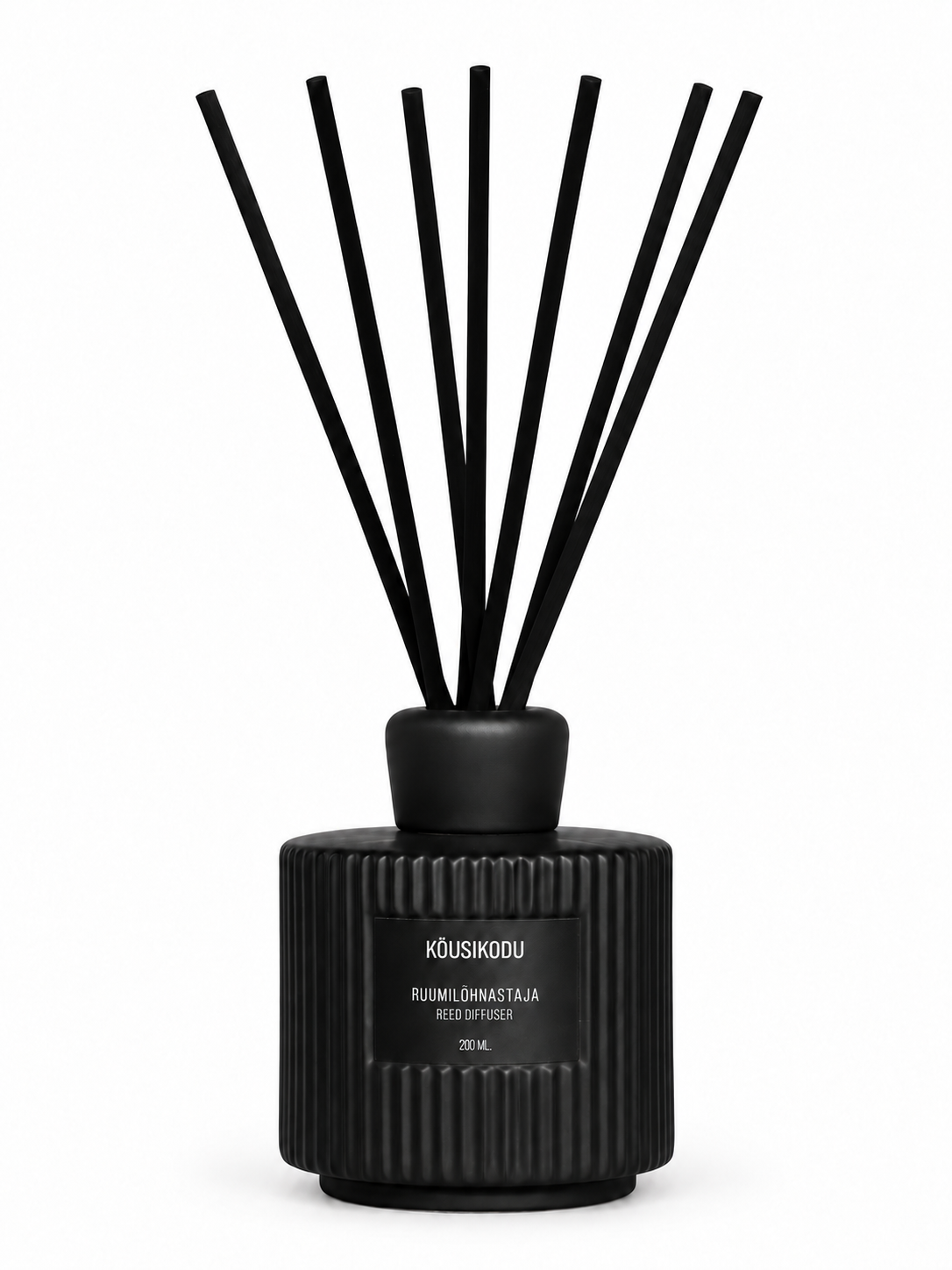 Keraamiline ruumilõhnastaja 200 ml Must