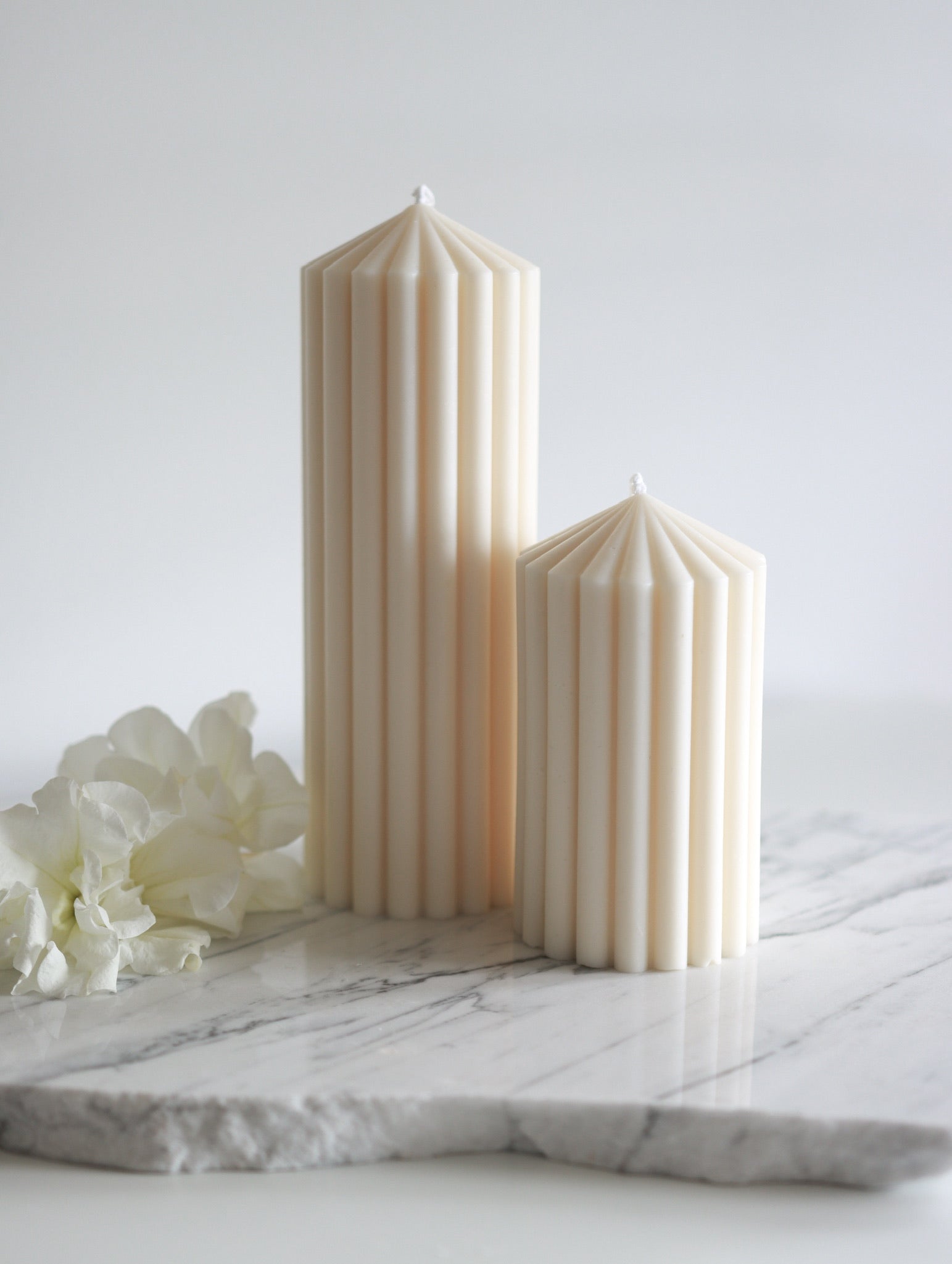 Sojaküünalde komplekt Pillar