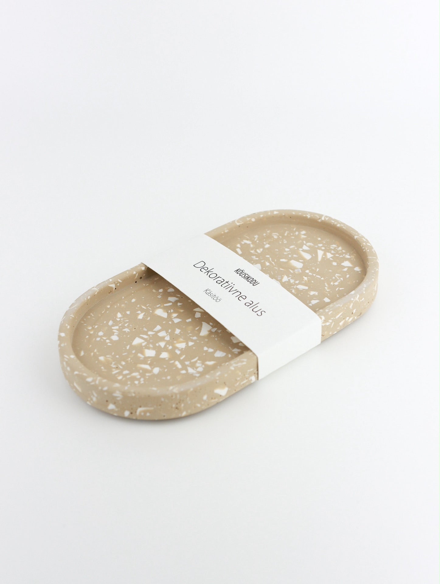 Dekoratiivne alus Beež terrazzo