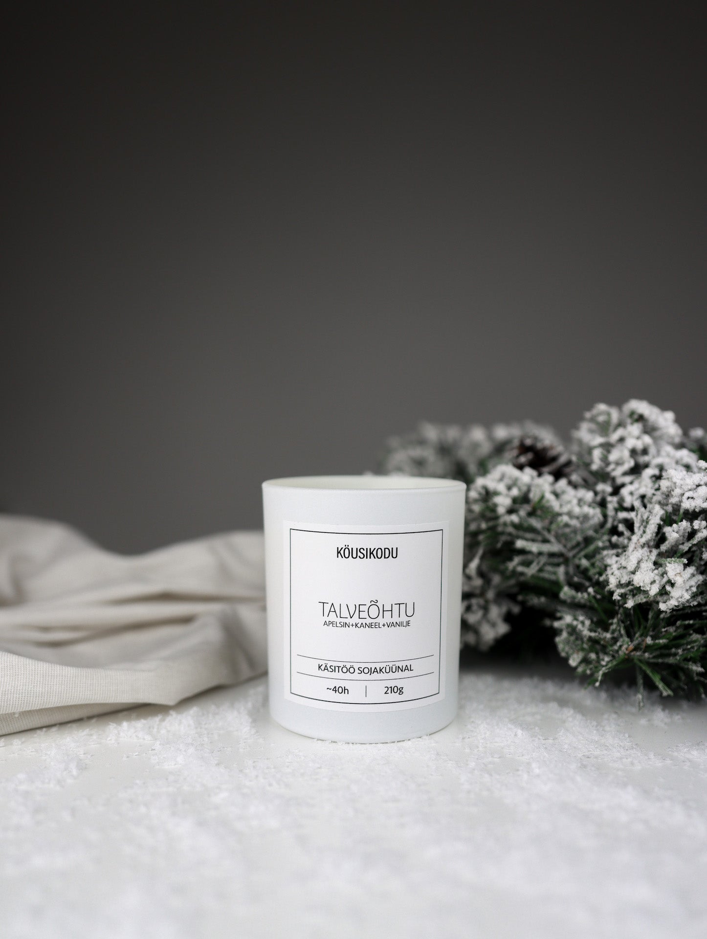 Sojaküünal Talveõhtu