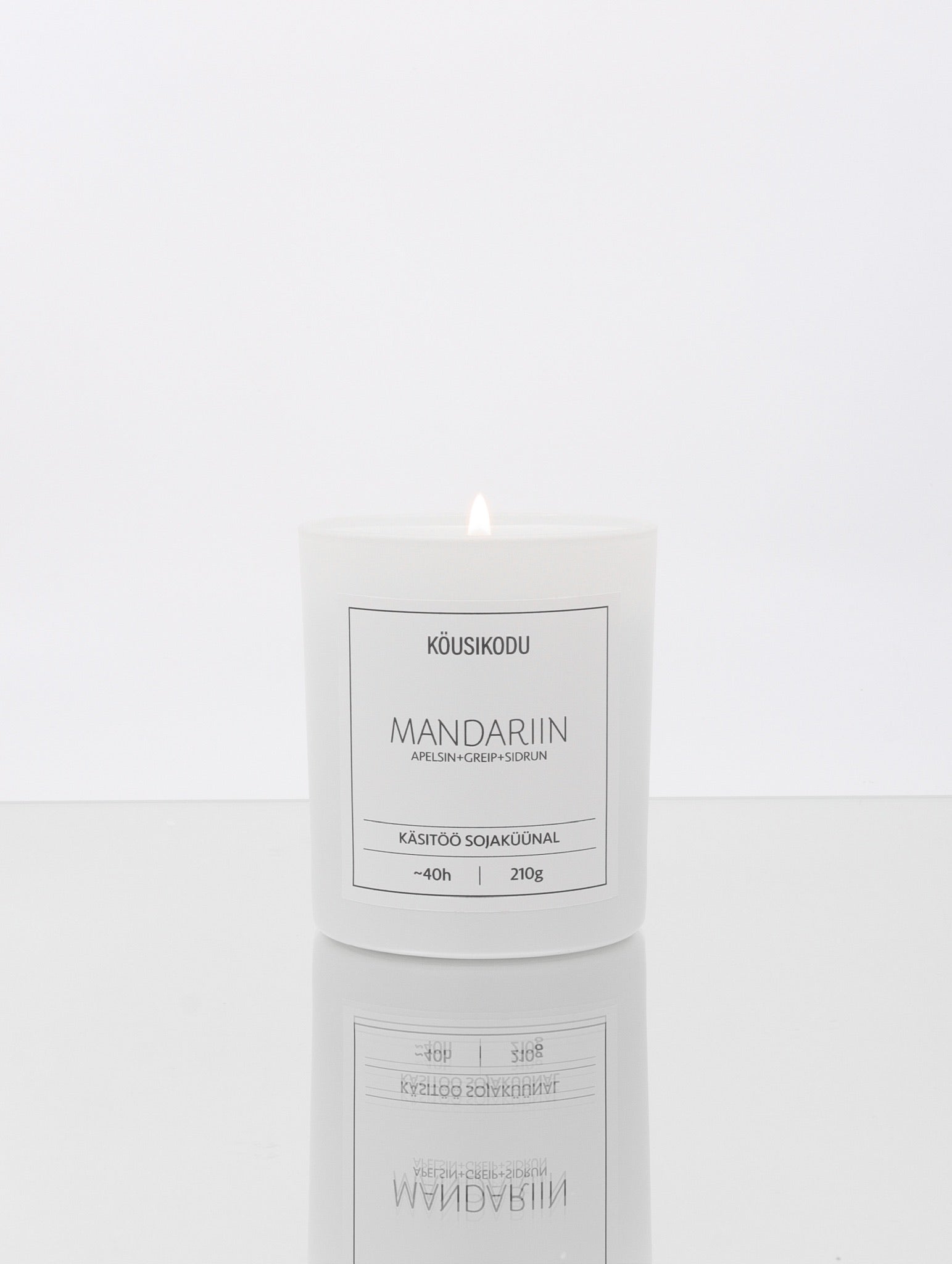 Sojaküünal Mandariin