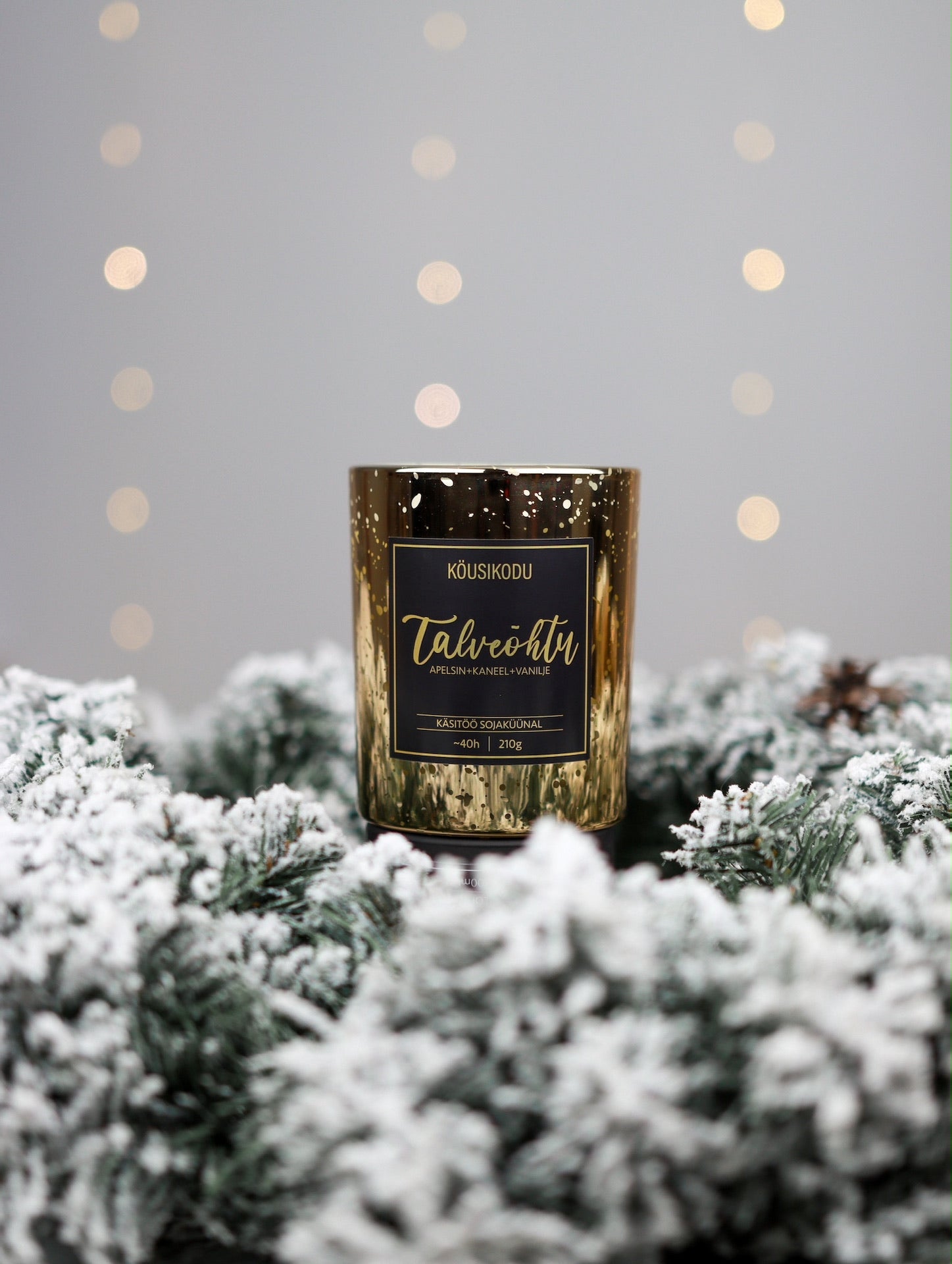 Sojaküünal Talveõhtu kuldne