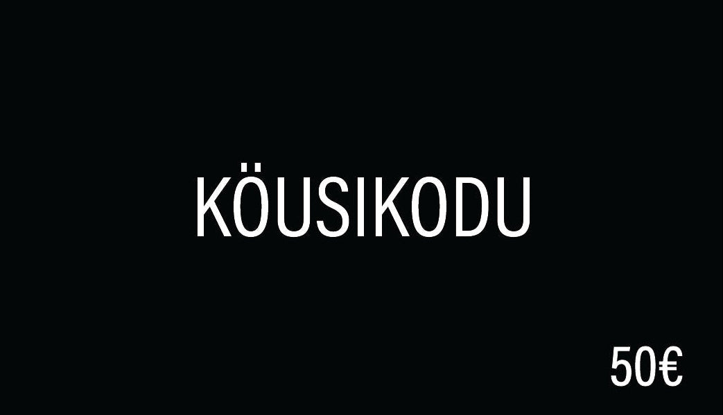 KÖUSIKODU KINKEKAART