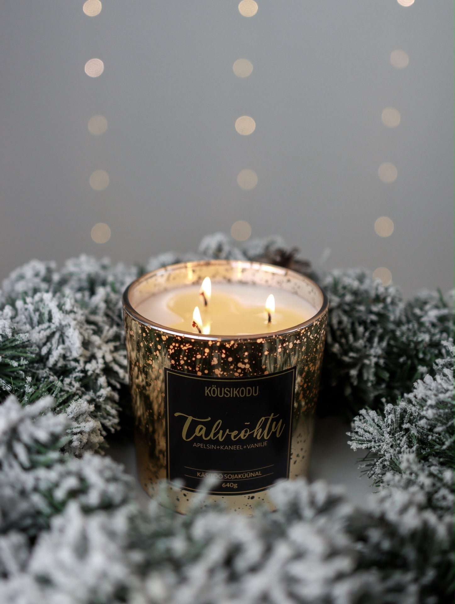 3 tahiga 640g sojavahaküünal Talveõhtu