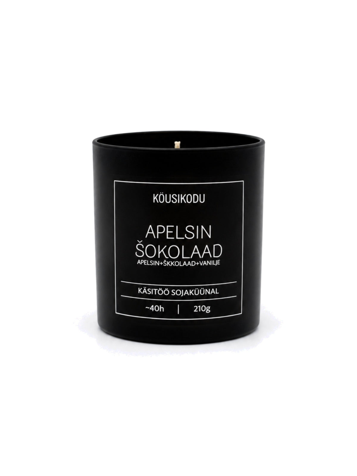 Sojaküünal Apelsin šokolaad