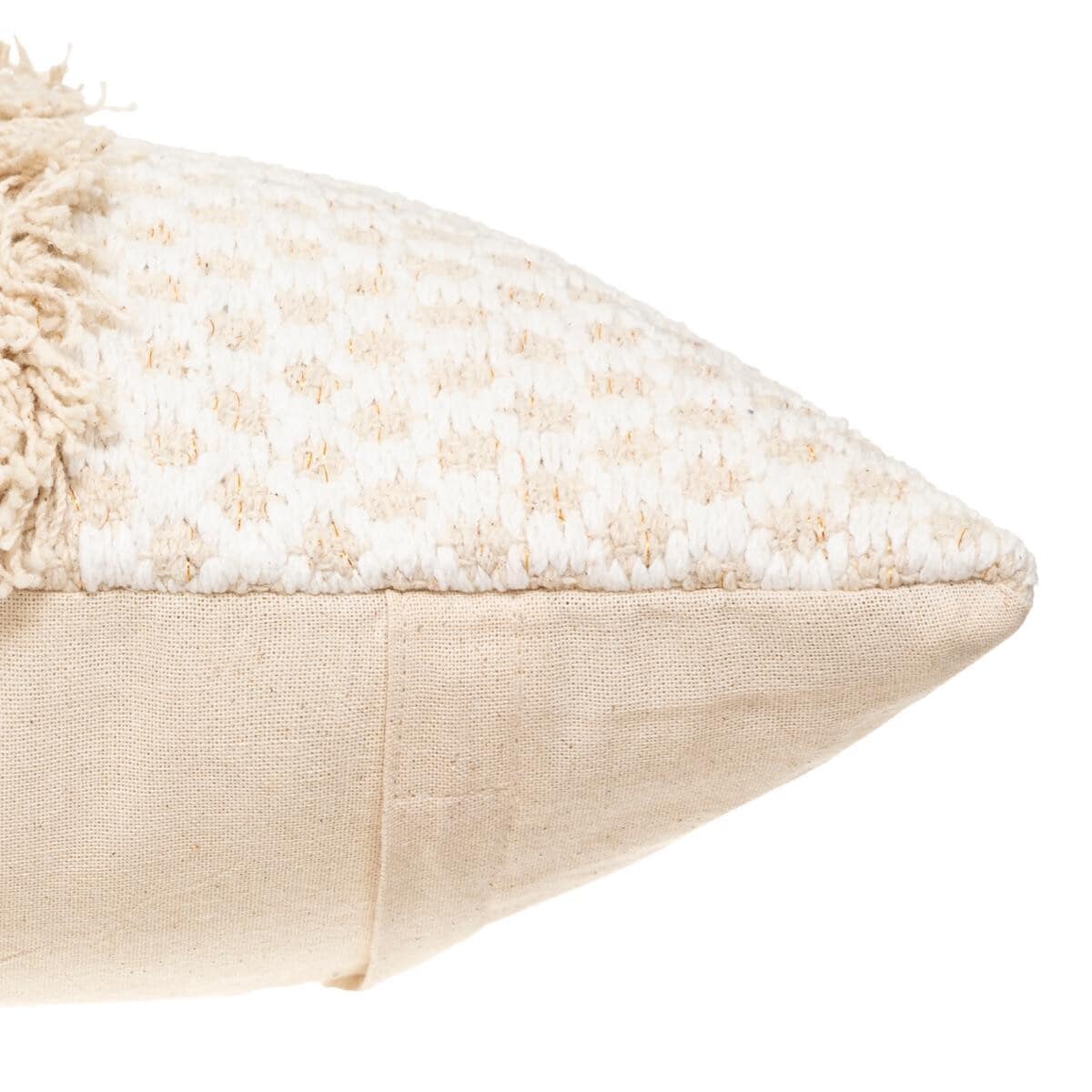 Beež puuvillane diivanipadi Copper sand