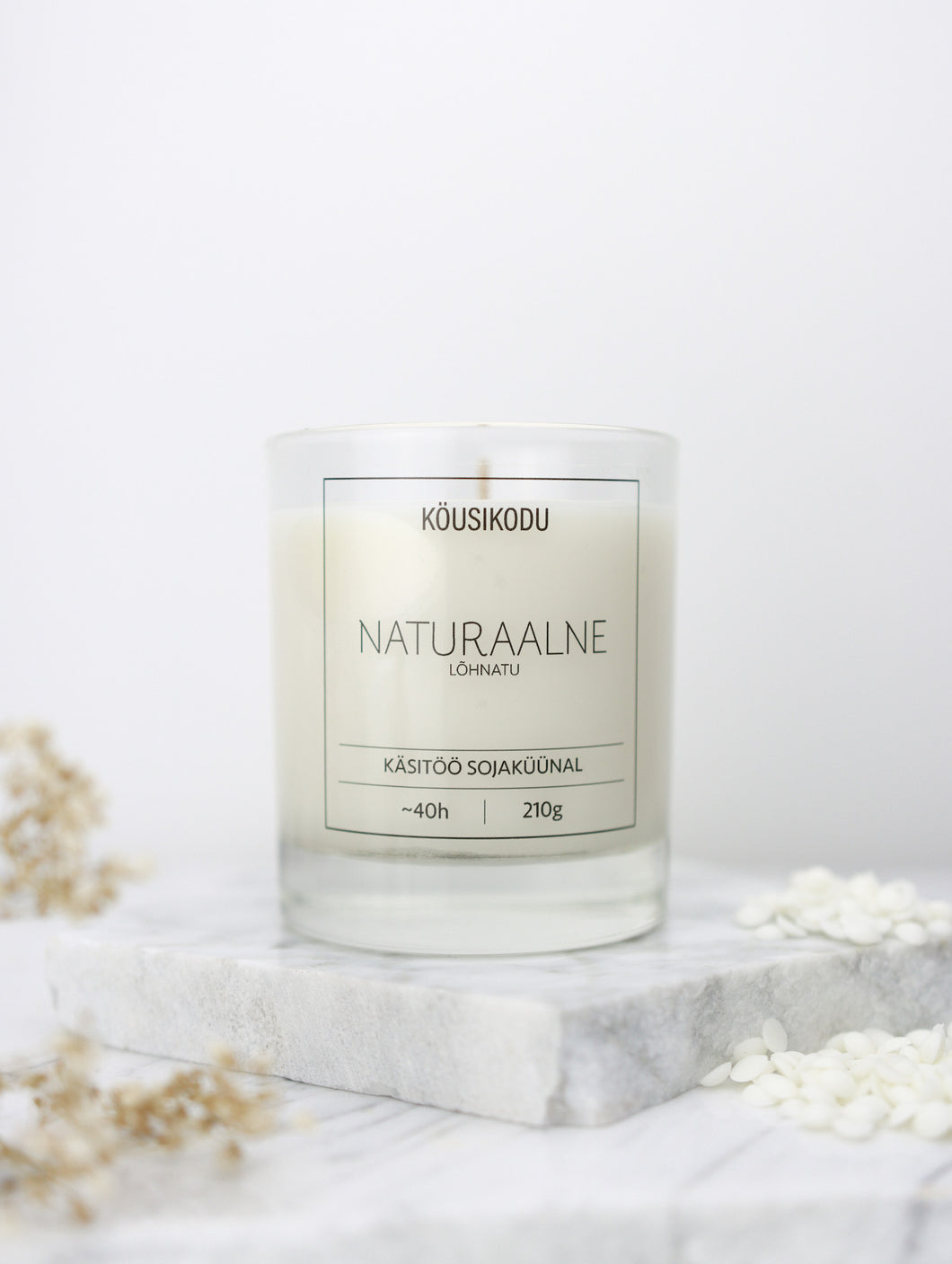 Sojaküünal Naturaalne