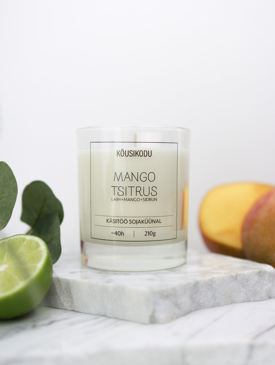 Sojaküünal Mango tsitrus